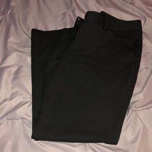 Black express slacks